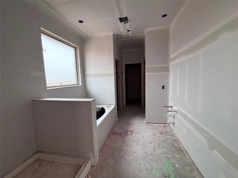 In-progress construction of a new home in The Colony 50s, Bastrop, TX (Image 21).