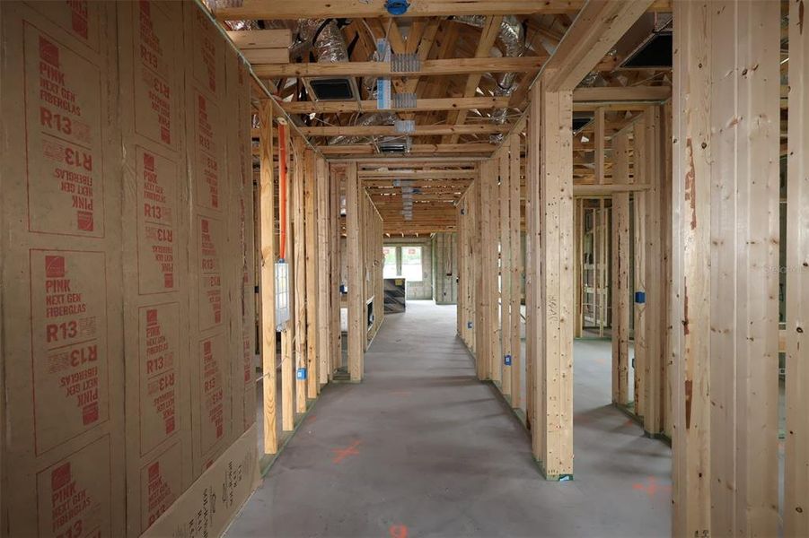 In-progress construction of a new home in Center Lake on the Park, St. Cloud, FL (Image 12). In-progress construction of a new home in Center Lake on the Park, St. Cloud, FL (Image 12).