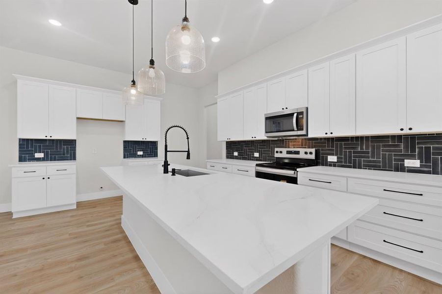 Furnished interior view inside a new home in , Greenville (Image 13).