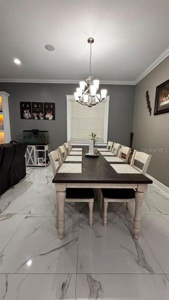 Furnished interior view inside a new home in , Dade City (Image 7).