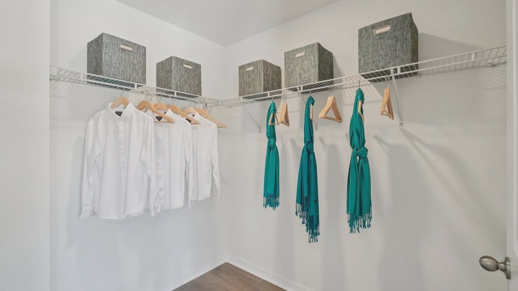 The Primary Bedroom Closet