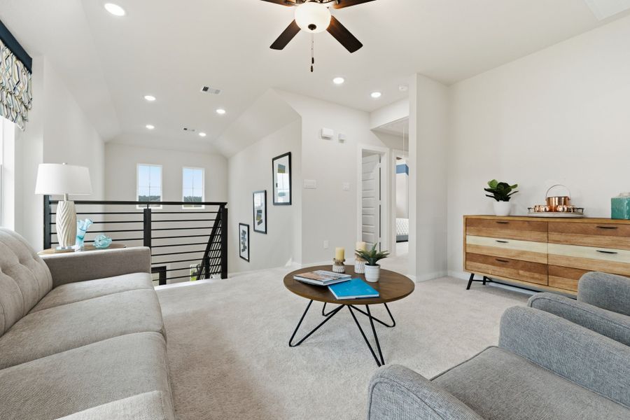 Granger Pines Model Home - Linden - Gameroom Granger Pines Model Home - Linden - Gameroom