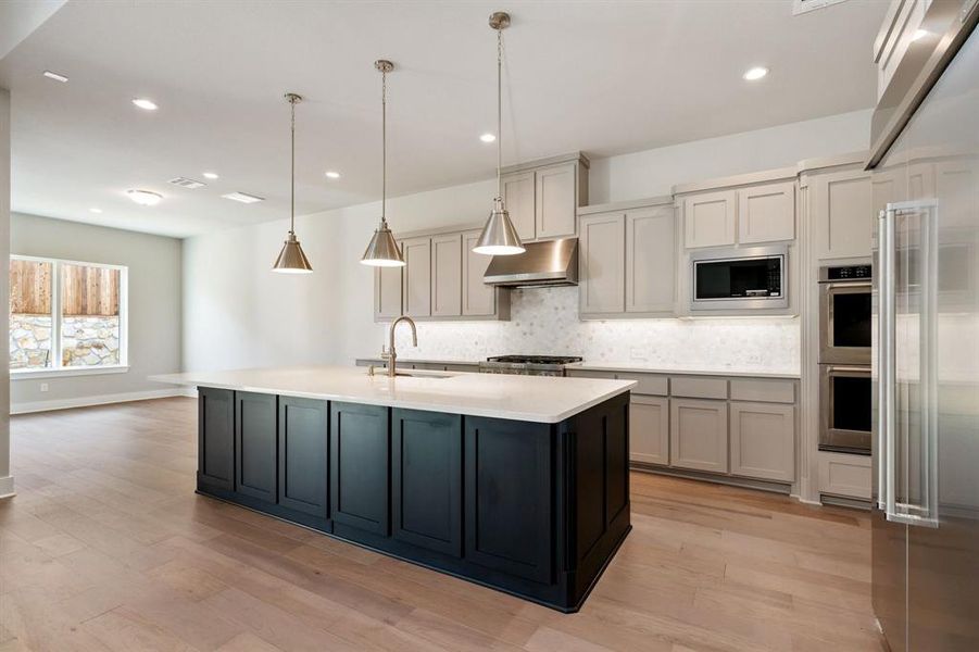 Furnished interior view inside a new home in , McKinney (Image 18).