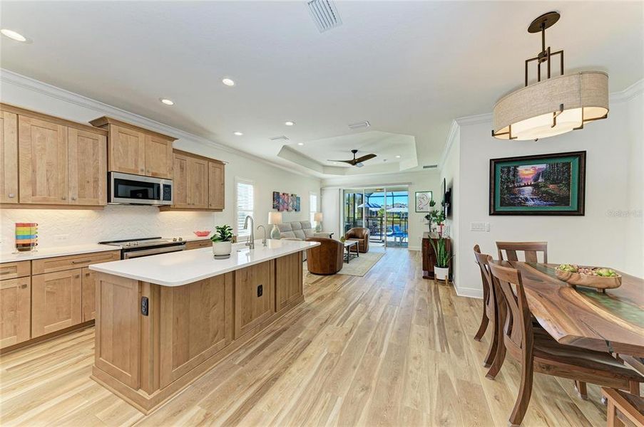Furnished interior view inside a new home in , Sarasota (Image 15). Furnished interior view inside a new home in , Sarasota (Image 15).