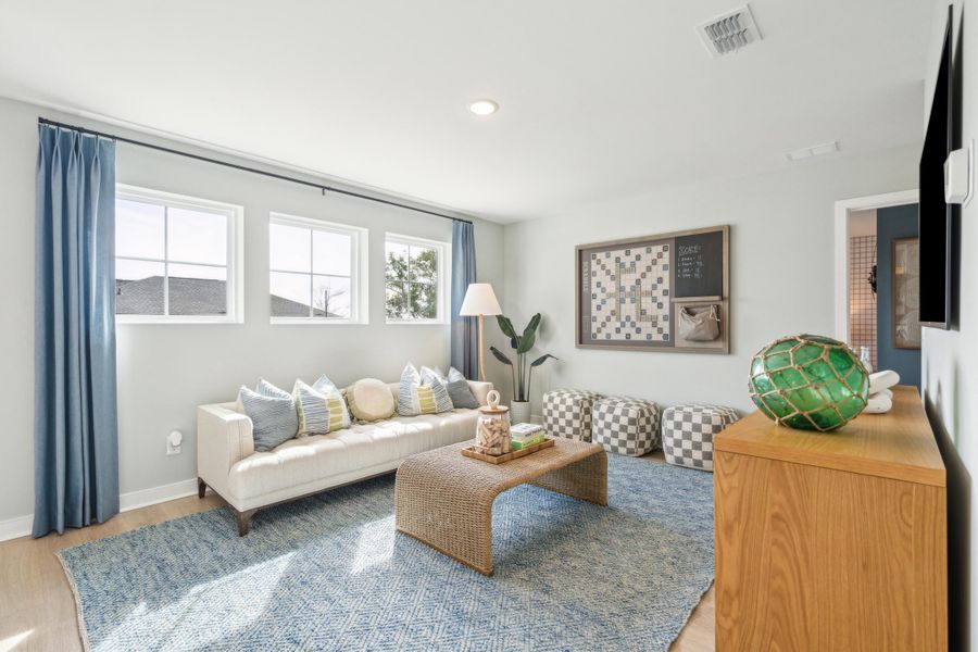 Furnished interior view inside a new home in Liberty Hill Farm, Mount Pleasant (Image 37).