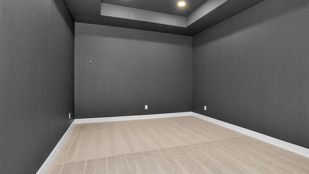 Spacious, unfurnished interior of a new home in Jordan Ranch 65', Fulshear (Image 9).