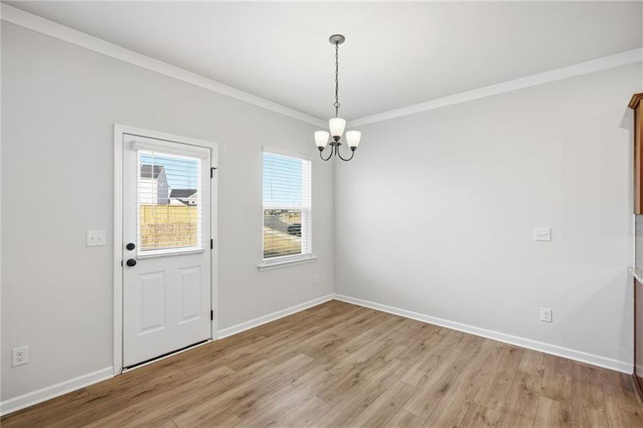 Spacious, unfurnished interior of a new home in , Dawsonville (Image 13). Spacious, unfurnished interior of a new home in , Dawsonville (Image 13).