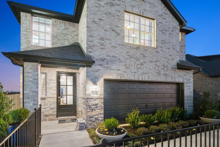 Representative exterior photo of a completed home built from the Kingston by UnionMain Homes in Elevon, Lavon, TX (Image 33).