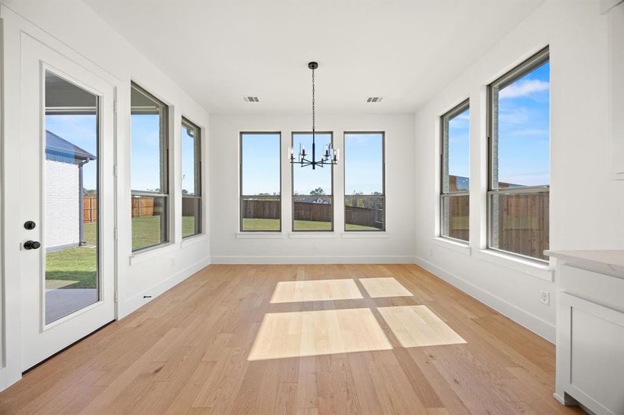 Spacious, unfurnished interior of a new home in Chatham Reserve, Providence Village (Image 31).