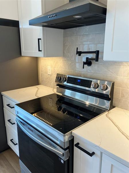 Close-up of interior finishes inside a home in , Whitney (Image 16).