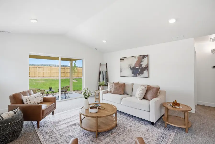 Representative furnished interior of a home built from the Aspen by MonteVista Homes in Rosengarth Estates, Bend (Image 20). Representative furnished interior of a home built from the Aspen by MonteVista Homes in Rosengarth Estates, Bend (Image 20).
