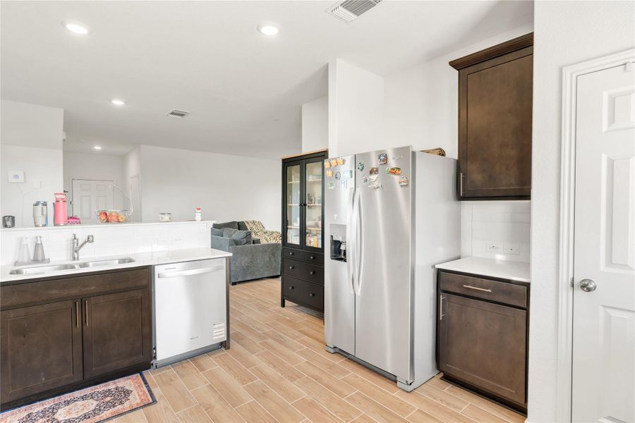 Furnished interior view inside a new home in , Liberty Hill (Image 10).