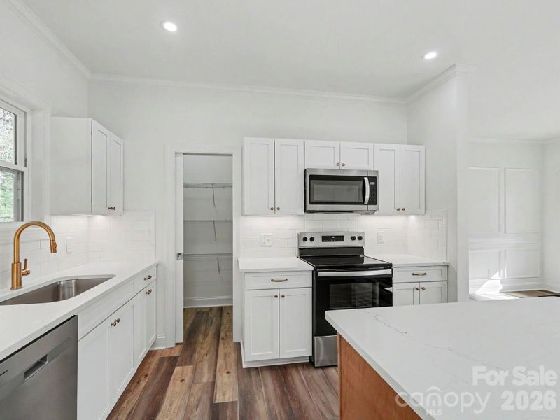 Furnished interior view inside a new home in , Mooresville (Image 7).