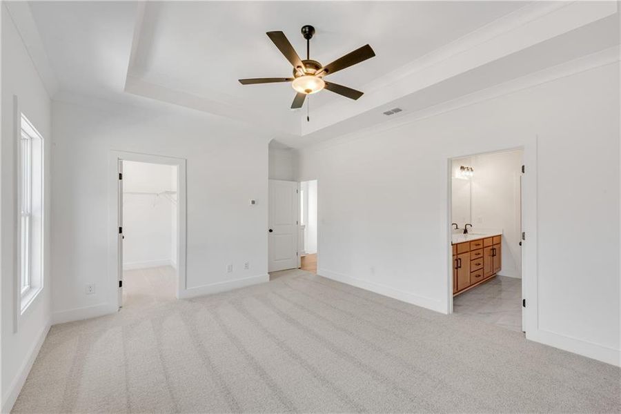 Spacious, unfurnished interior of a new home in , Suwanee (Image 32).