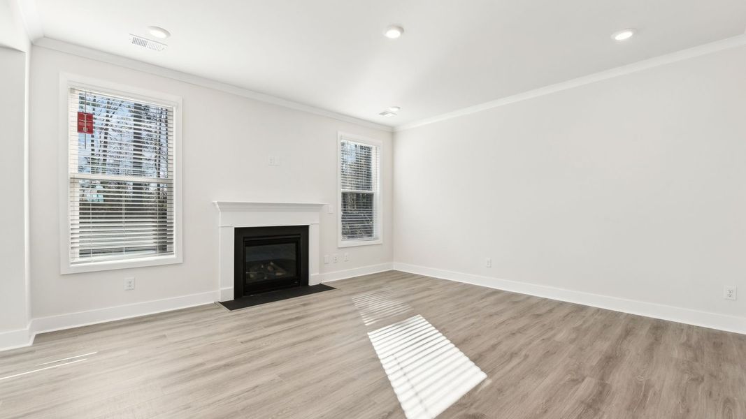 Spacious, unfurnished interior of a new home in Westport, York (Image 11).