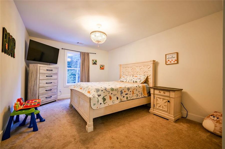 Furnished interior view inside a new home in , Monticello (Image 21).