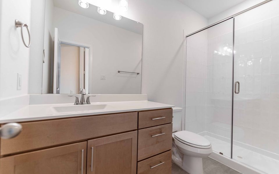 Furnished interior view inside a new home in Solterra, Mesquite (Image 7). Furnished interior view inside a new home in Solterra, Mesquite (Image 7).