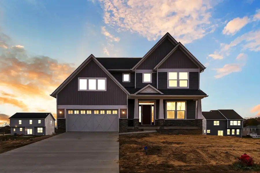 Representative exterior photo of a completed home built from the The Chesterfield by Norfolk Homes in Offsite Builds Southern Michigan, Ann Arbor, MI (Image 30).