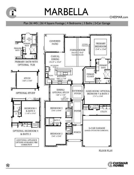2D floor plan layout of this home in Audubon, Magnolia, TX (Image 4). 2D floor plan layout of this home in Audubon, Magnolia, TX (Image 4).