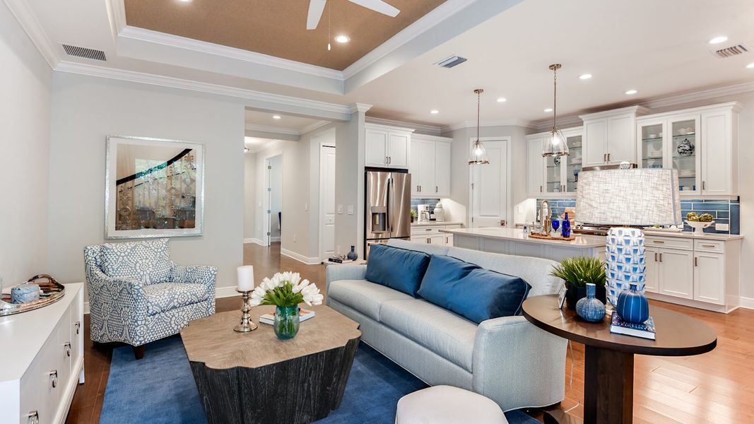 Furnished interior view inside a new home in Tide Marsh, Fort Myers (Image 15).