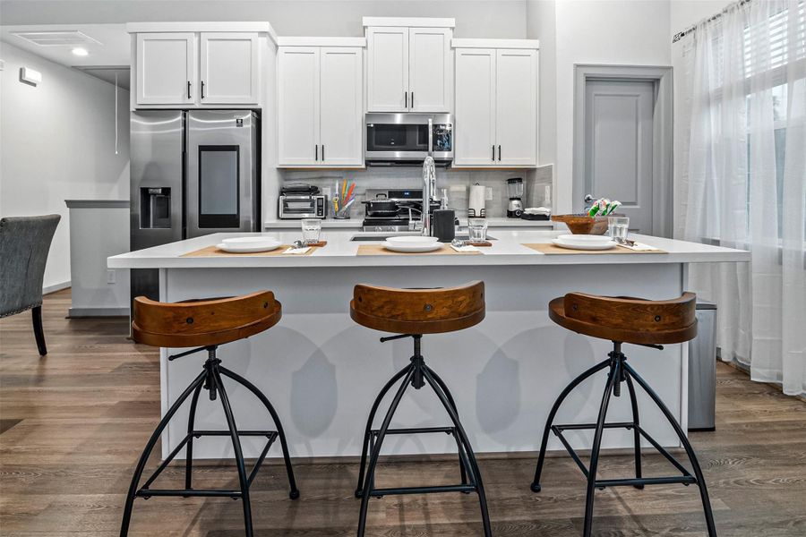 Furnished interior view inside a new home in , Houston (Image 9). Furnished interior view inside a new home in , Houston (Image 9).