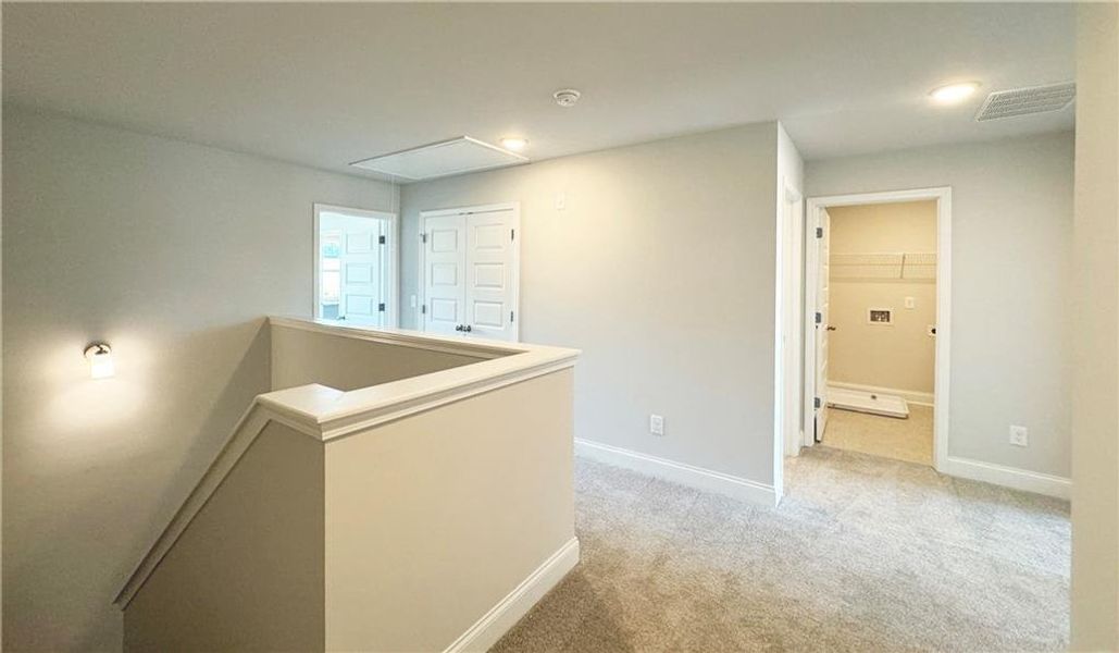 Spacious, unfurnished interior of a new home in Somerset at Riverbrook, Gainesville (Image 9). Spacious, unfurnished interior of a new home in Somerset at Riverbrook, Gainesville (Image 9).