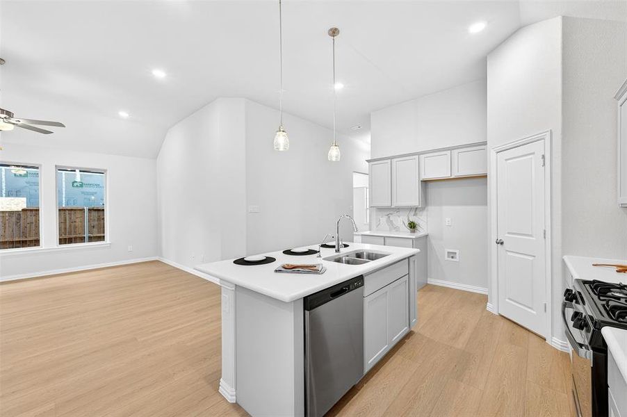 Furnished interior view inside a new home in Tarrytown, Crowley (Image 17).