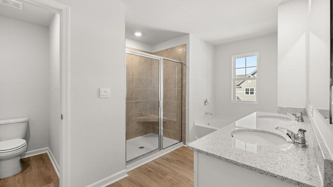 Furnished interior view inside a new home in Hamptons at Riverwood South, Dallas (Image 10).