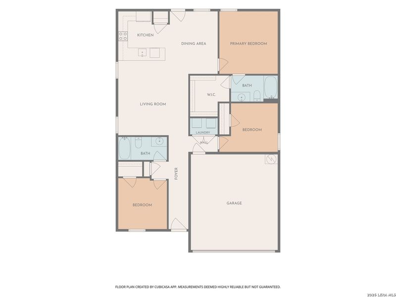 2D floor plan layout of this home in Tarasco Gardens, San Antonio, TX (Image 4). 2D floor plan layout of this home in Tarasco Gardens, San Antonio, TX (Image 4).