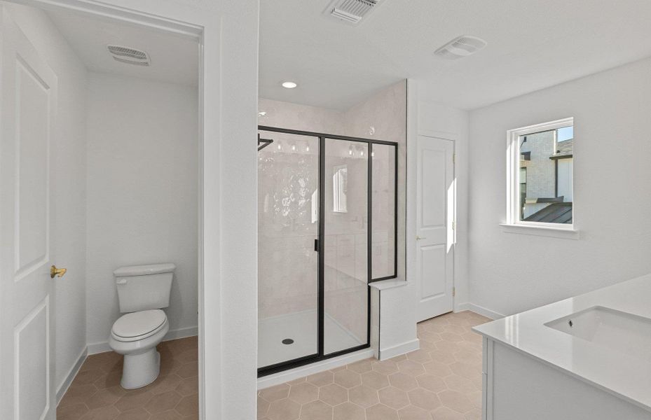 Furnished interior view inside a new home in Monarch on Main, Round Rock (Image 11).