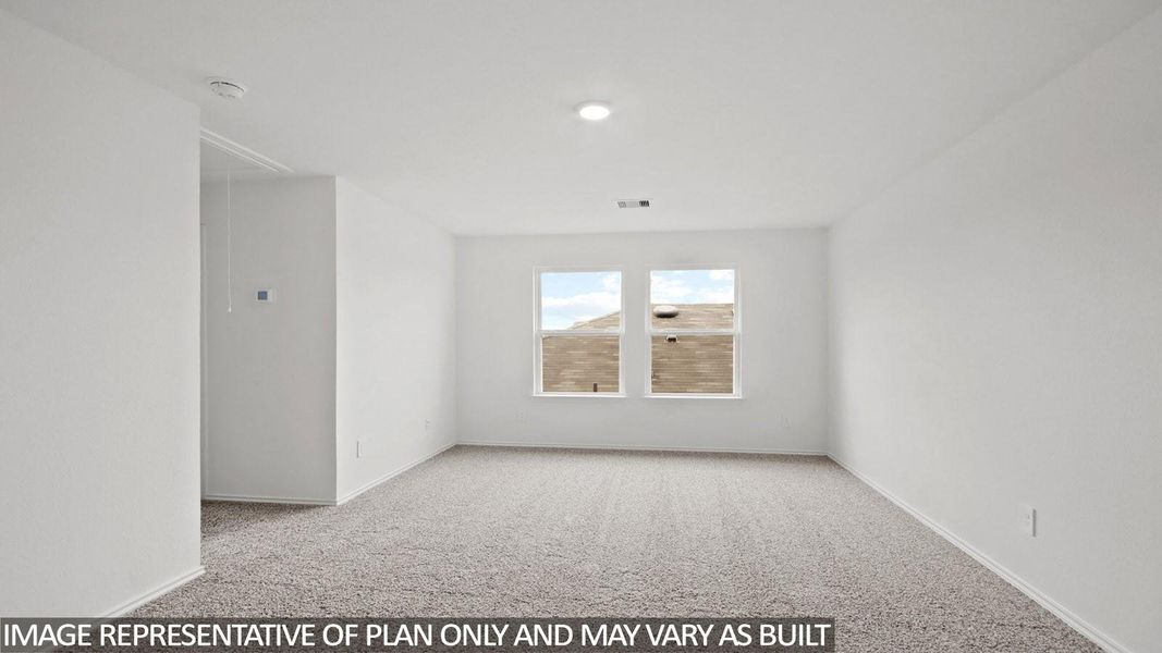 Spacious, unfurnished interior of a new home in Porters Mill, New Caney (Image 12).