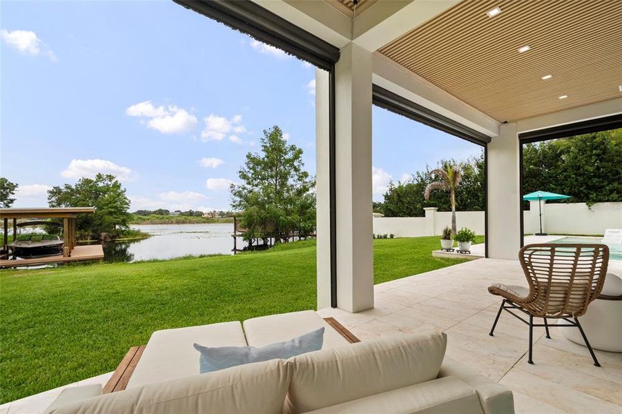 Exterior details and patio area of a home in , Windermere (Image 39).