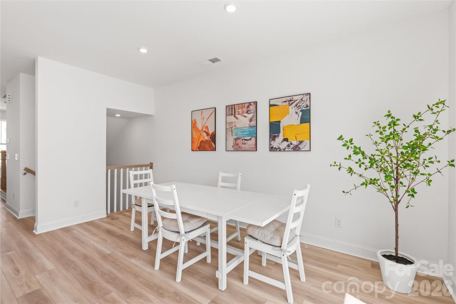 Furnished interior view inside a new home in , Charlotte (Image 7).