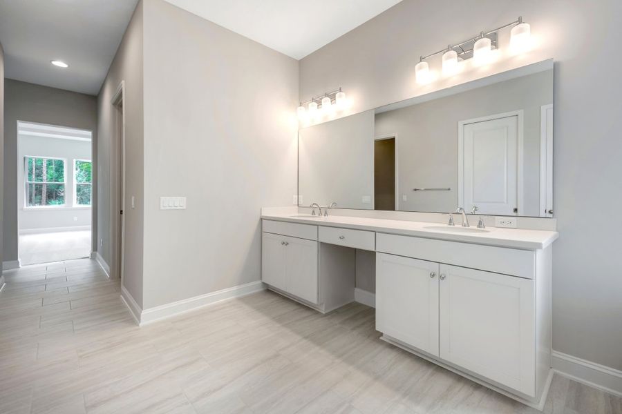 Representative furnished interior of a home built from the Walton by Riverside Homes in Mariposa at EverRange, Jacksonville (Image 12).