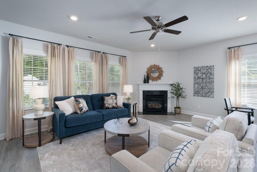 Furnished interior view inside a new home in Pine Trace, Gastonia (Image 6).