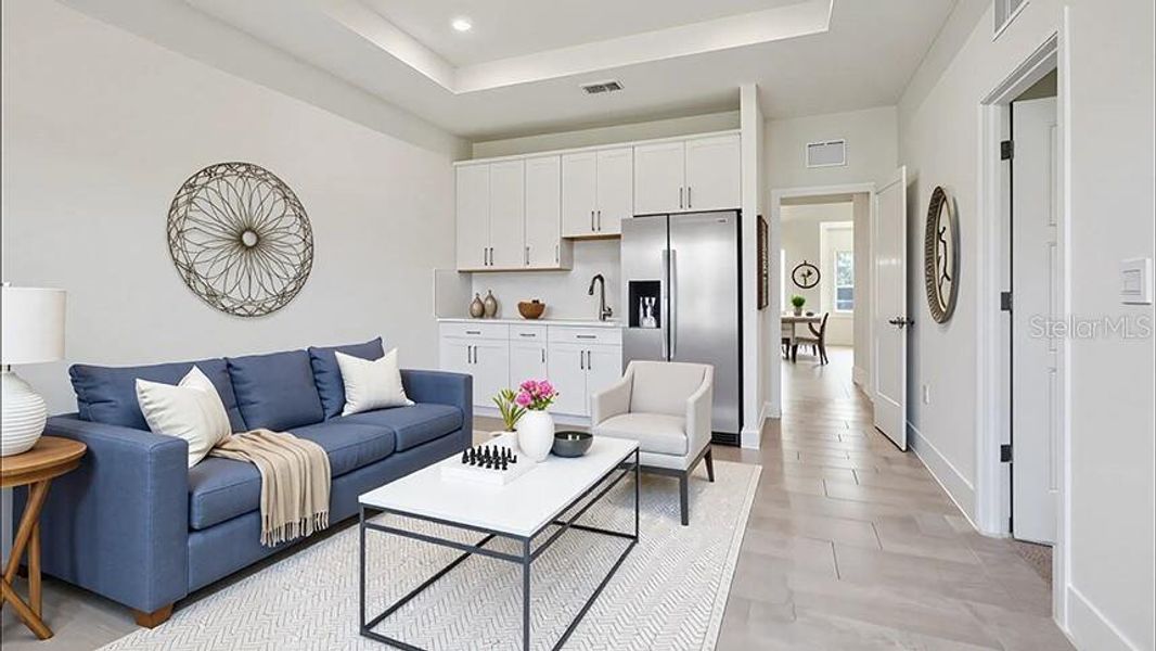 Furnished interior view inside a new home in Waterford, Brooksville (Image 11).