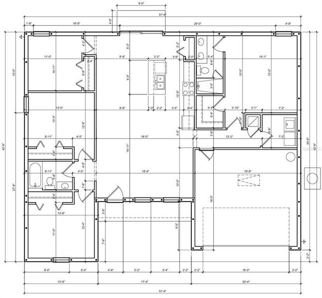 2D floor plan layout of this home in , Ocala, FL (Image 5).