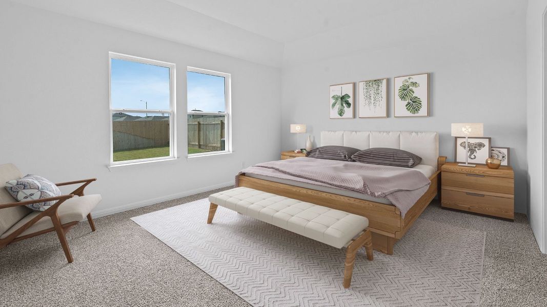 Furnished interior view inside a new home in Carillon, Manor (Image 12). Furnished interior view inside a new home in Carillon, Manor (Image 12).