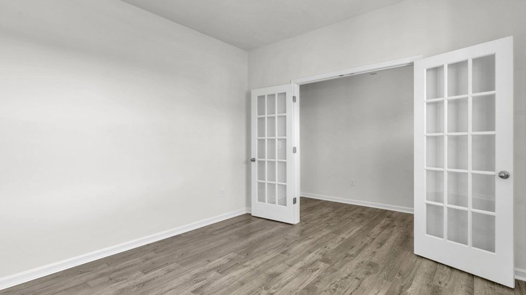 Spacious, unfurnished interior of a new home in The Preserve at Kinsley, Jamestown (Image 10). Spacious, unfurnished interior of a new home in The Preserve at Kinsley, Jamestown (Image 10).