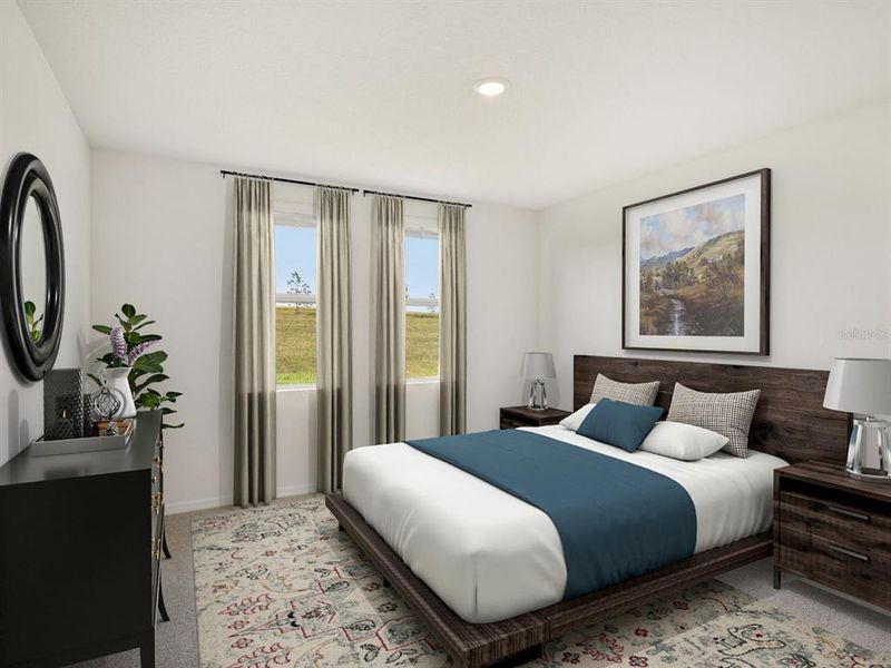 Furnished interior view inside a new home in Benton Hills - Classic Series, Brooksville (Image 3).