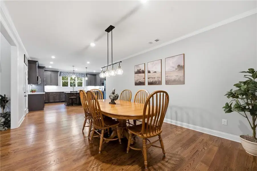 Furnished interior view inside a new home in , Dawsonville (Image 15).