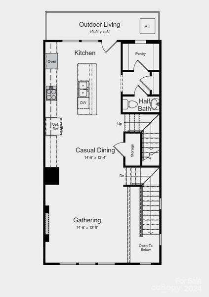 Floor Plan - Structural Options Added Include: full bathroom in place of a half bath