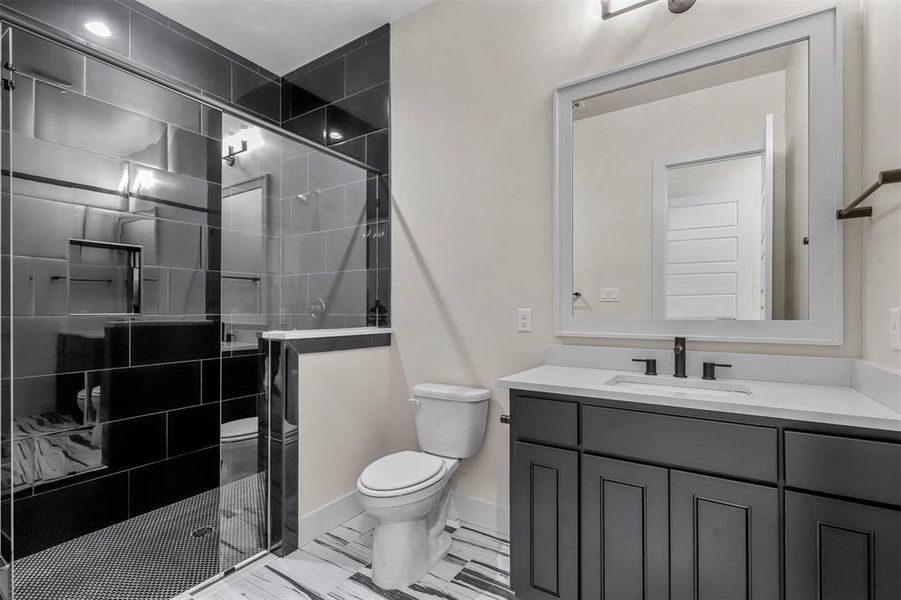 Furnished interior view inside a new home in , Strawn (Image 16). Furnished interior view inside a new home in , Strawn (Image 16).