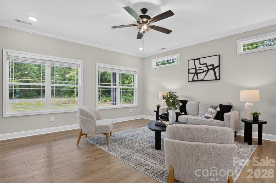 Furnished interior view inside a new home in , Lancaster (Image 19). Furnished interior view inside a new home in , Lancaster (Image 19).