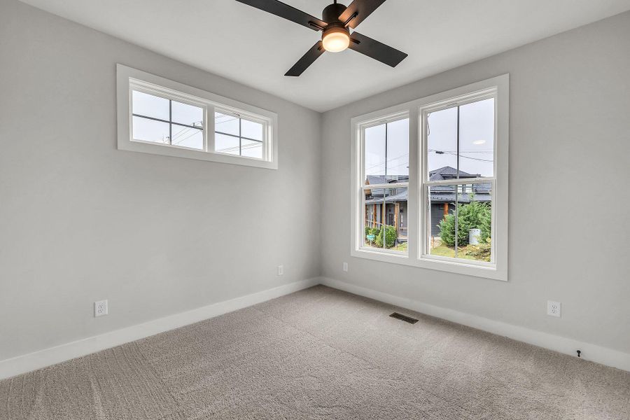 Representative unfurnished interior of a home built from the Welkin by Empire Homes in BelleWether, Chattanooga (Image 14).