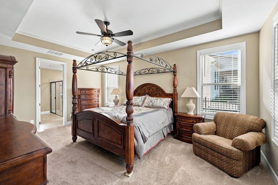 Furnished interior view inside a new home in , Hoschton (Image 16).