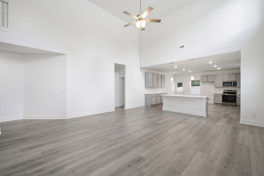 Spacious, unfurnished interior of a new home in Brush Creek, Fairview (Image 51). Spacious, unfurnished interior of a new home in Brush Creek, Fairview (Image 51).