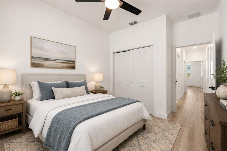 Furnished interior view inside a new home in , Sanford (Image 8).