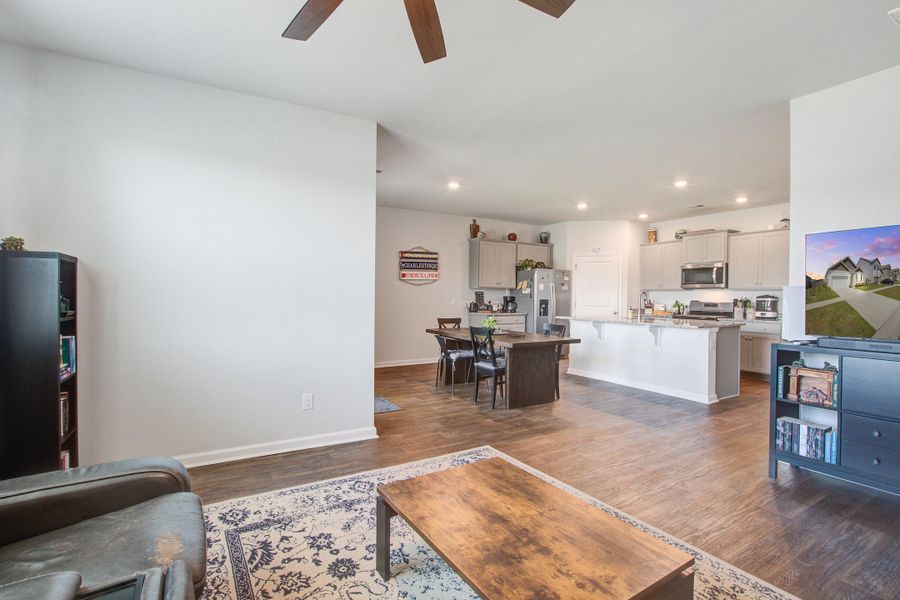 Furnished interior view inside a new home in Pine Hills at Cane Bay, Summerville (Image 16).