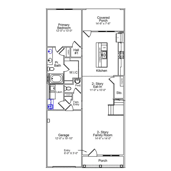 2D floor plan layout of this home in Ovation at Sweetbrier, Durham, NC (Image 2). 2D floor plan layout of this home in Ovation at Sweetbrier, Durham, NC (Image 2).